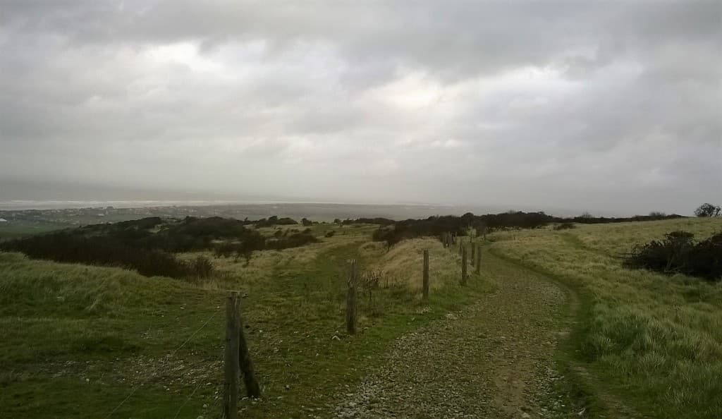 Sur les hauteurs du cap gris nez