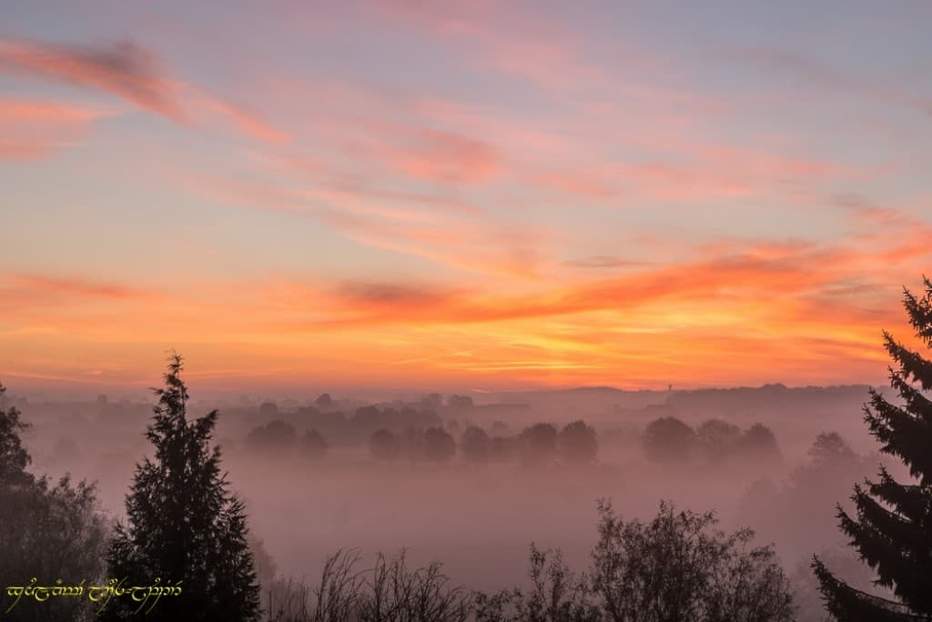 L'aurore et ses couleurs