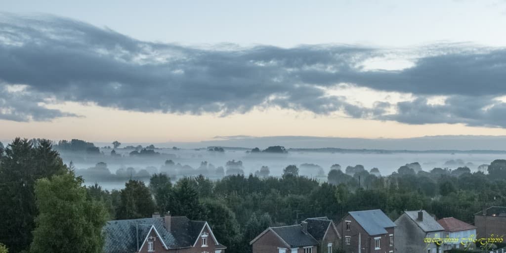 Mer de brume, c'est l'automne...