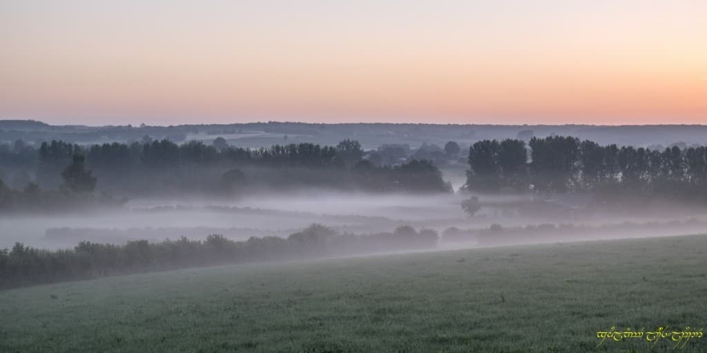 Brume au fond
