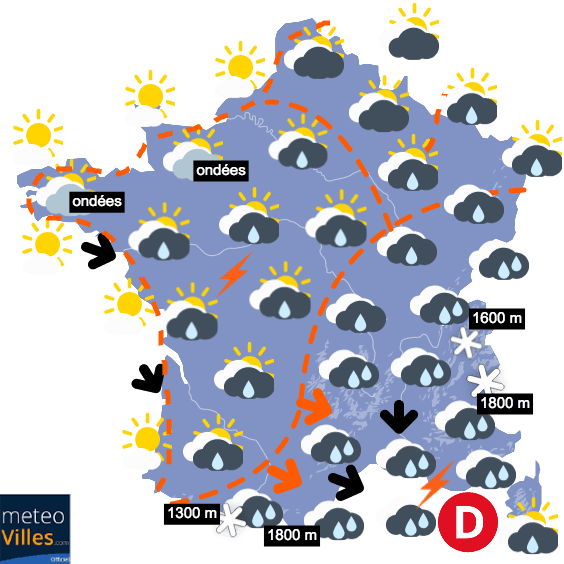 Fin de la sécheresse dans le Nord et l'Ouest