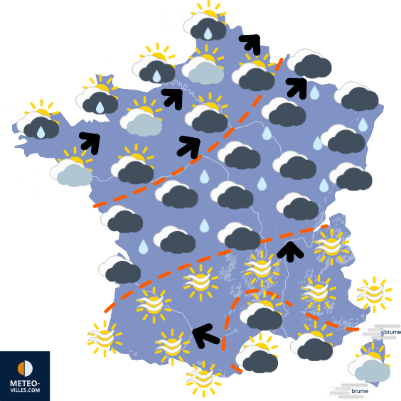De plus en plus agité à partir de dimanche