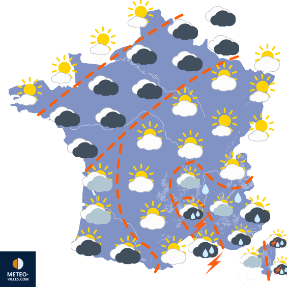Retour de l'anticyclone après une longue absence