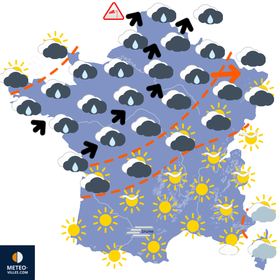 Retour d'un temps plus calme entre jeudi et dimanche