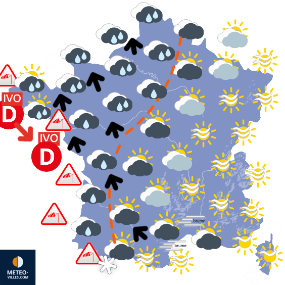 Avant le retour d'un temps durablement sec et plus stable