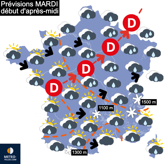 Vers une longue période de temps sec ?