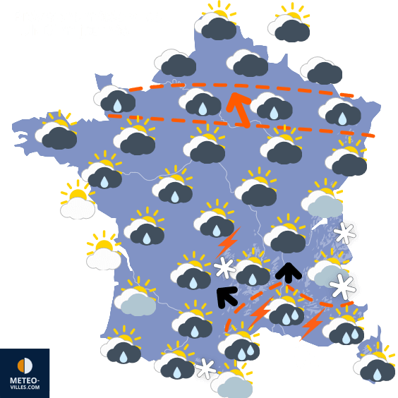 Météo : une semaine bien maussade !