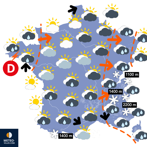 Quelques accalmies de courte durée