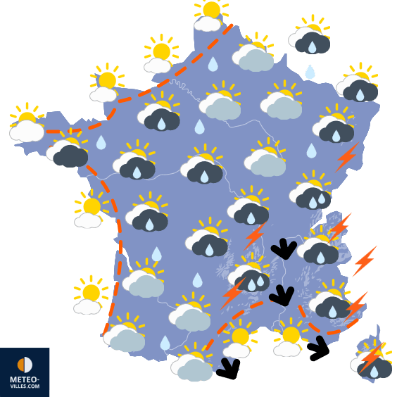 L'anticyclone des Açores aux abonnés absents...