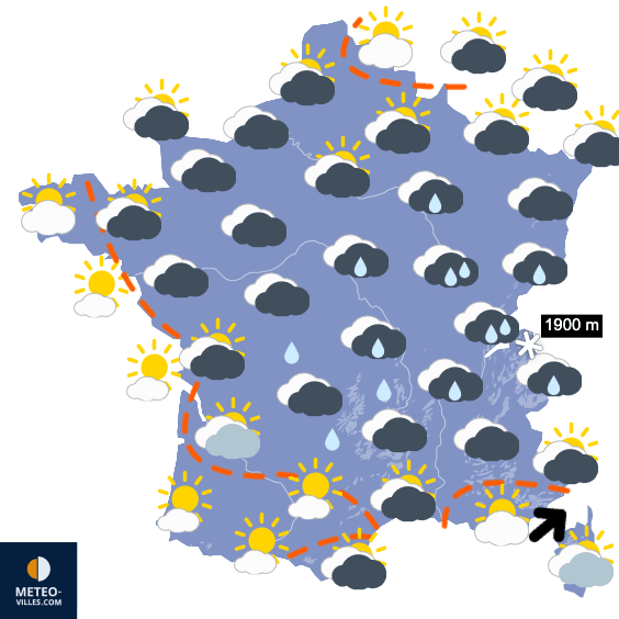 Quand l'ouragan Gabrielle améliore le temps en France !