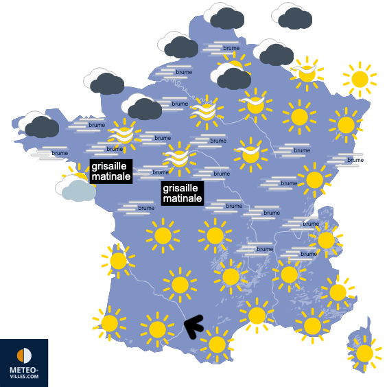 Grisaille ou soleil, ou les deux !