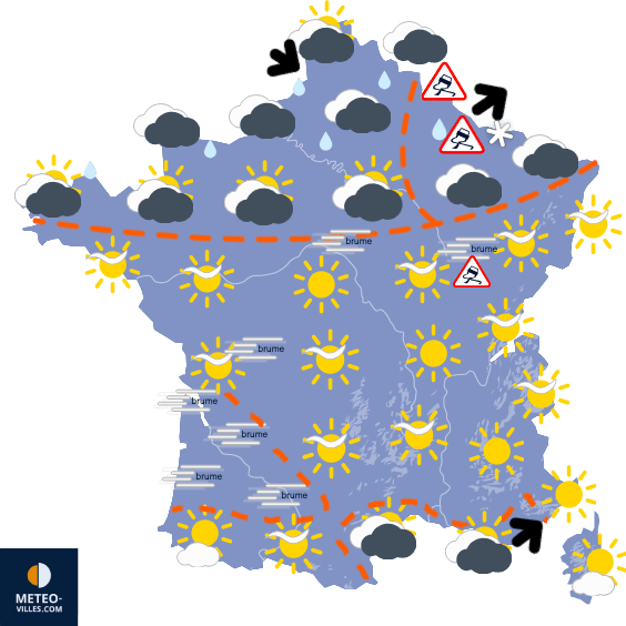 Pas de dégel sur de nombreuses régions !