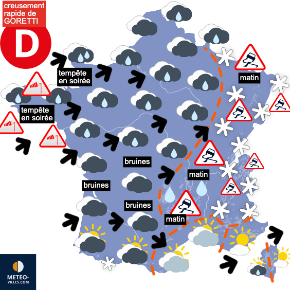 La bombe météo Goretti