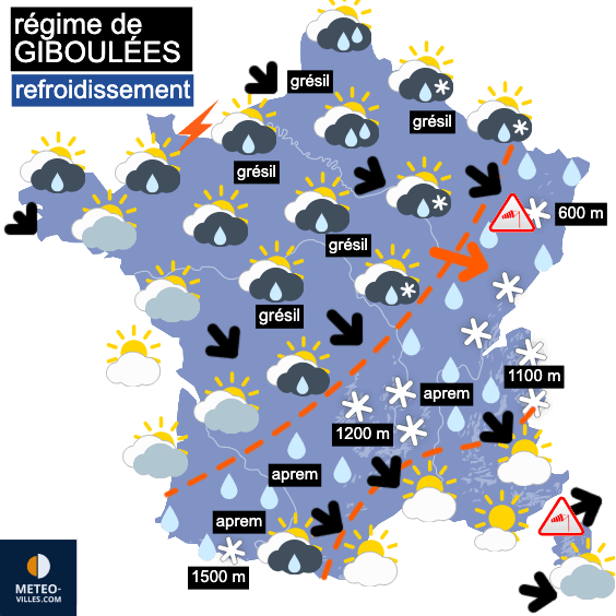 L'hiver s'installe peut-être jusqu'en avril
