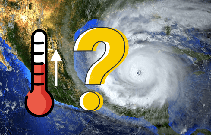 Quel est le rôle du réchauffement climatique sur la puissance des cyclones ?