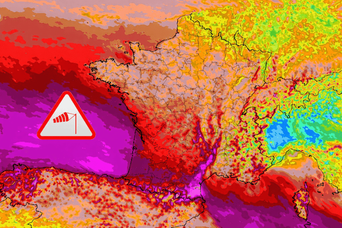 Menace de tempête sur la moitié sud pour jeudi