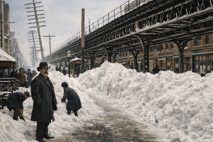 Les pires tempêtes de neige ayant frappé New York
