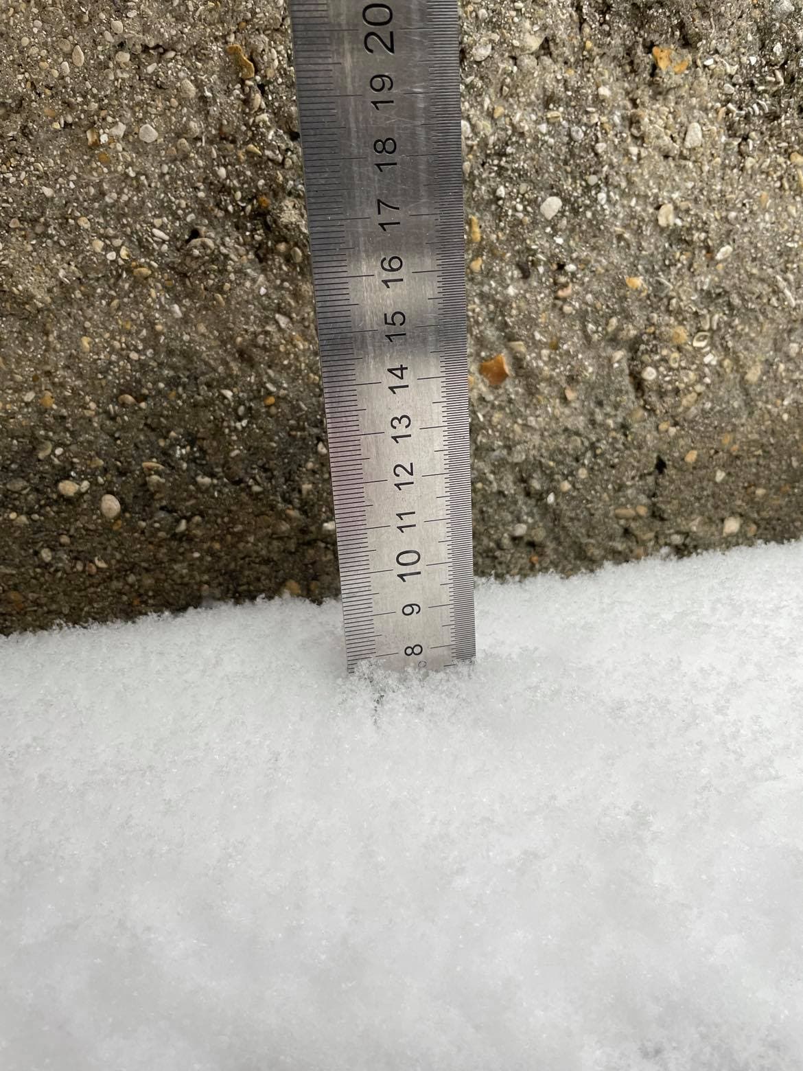 neige Vincennes 7cm