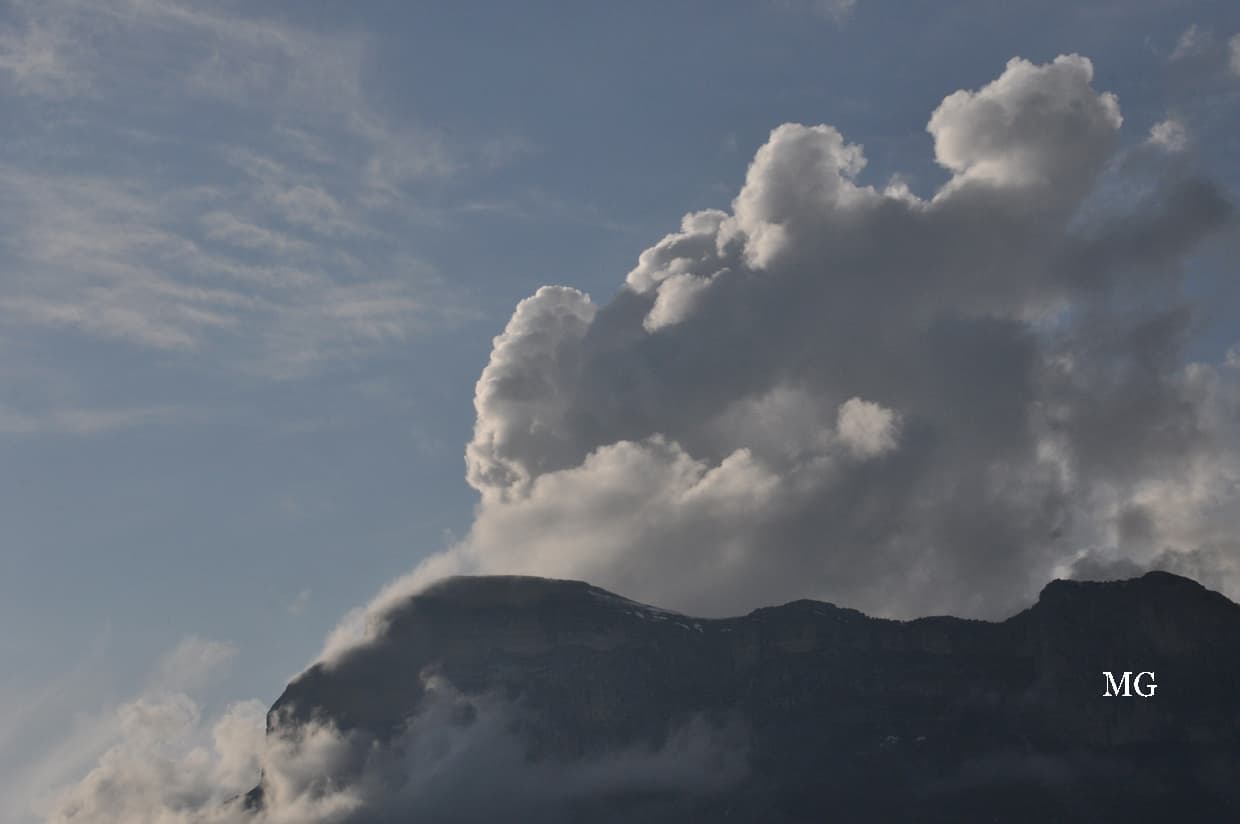 Fumerolle volcanique sur la dent de crolles !!!