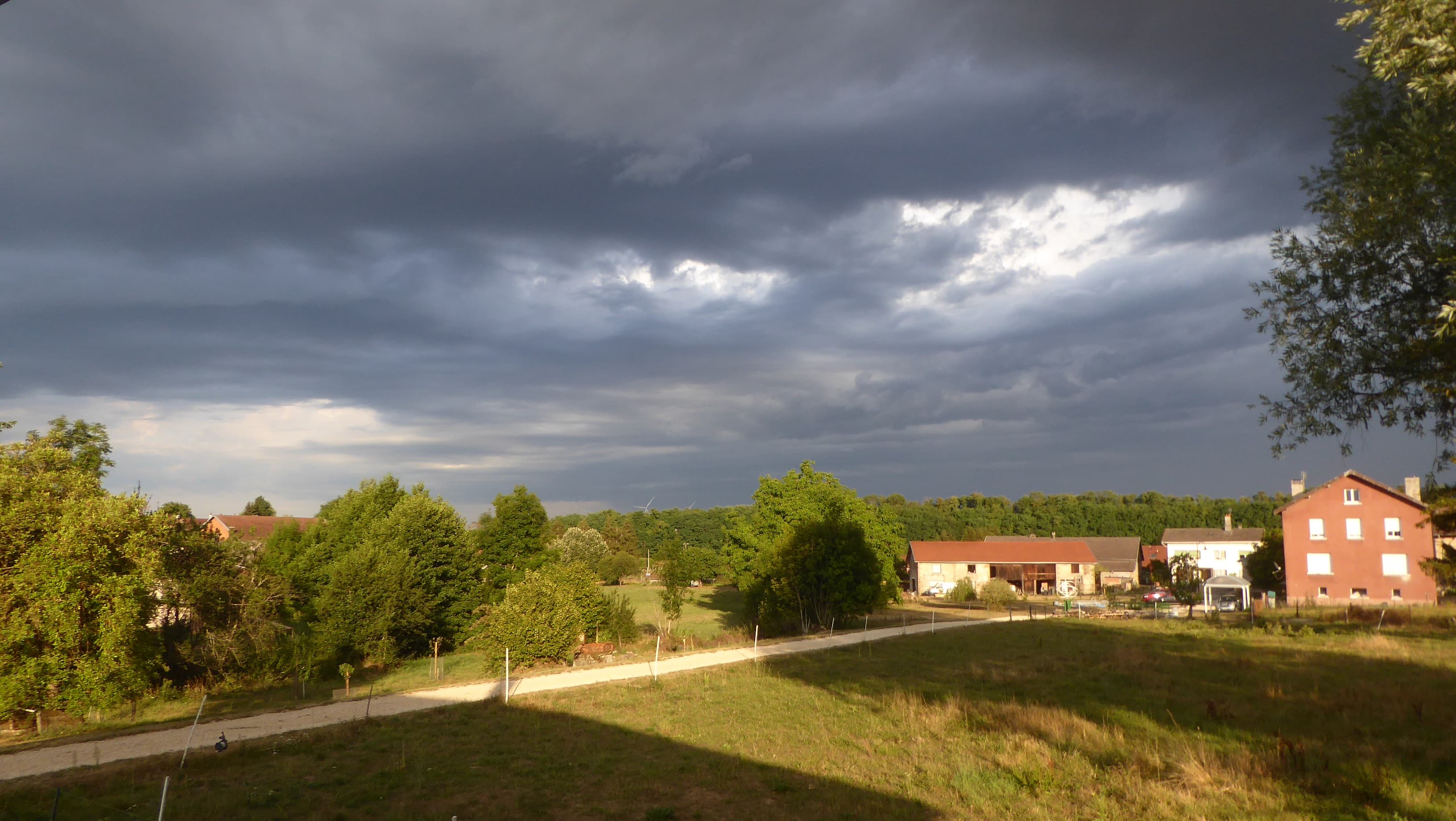 Ciel menaçant