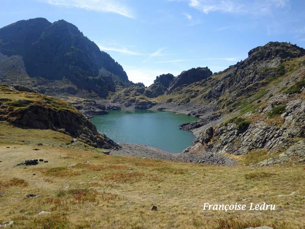 Un des lacs Robert au niveau très bas