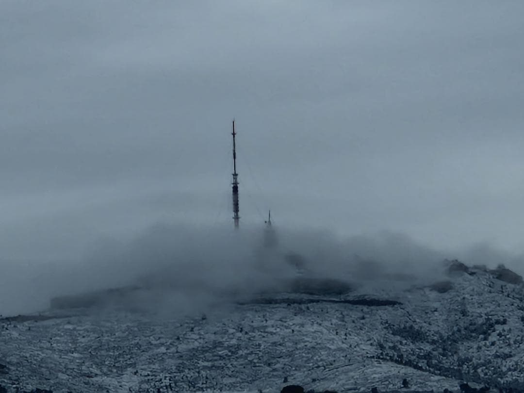Emetteur de l'Etoile sous ma neige