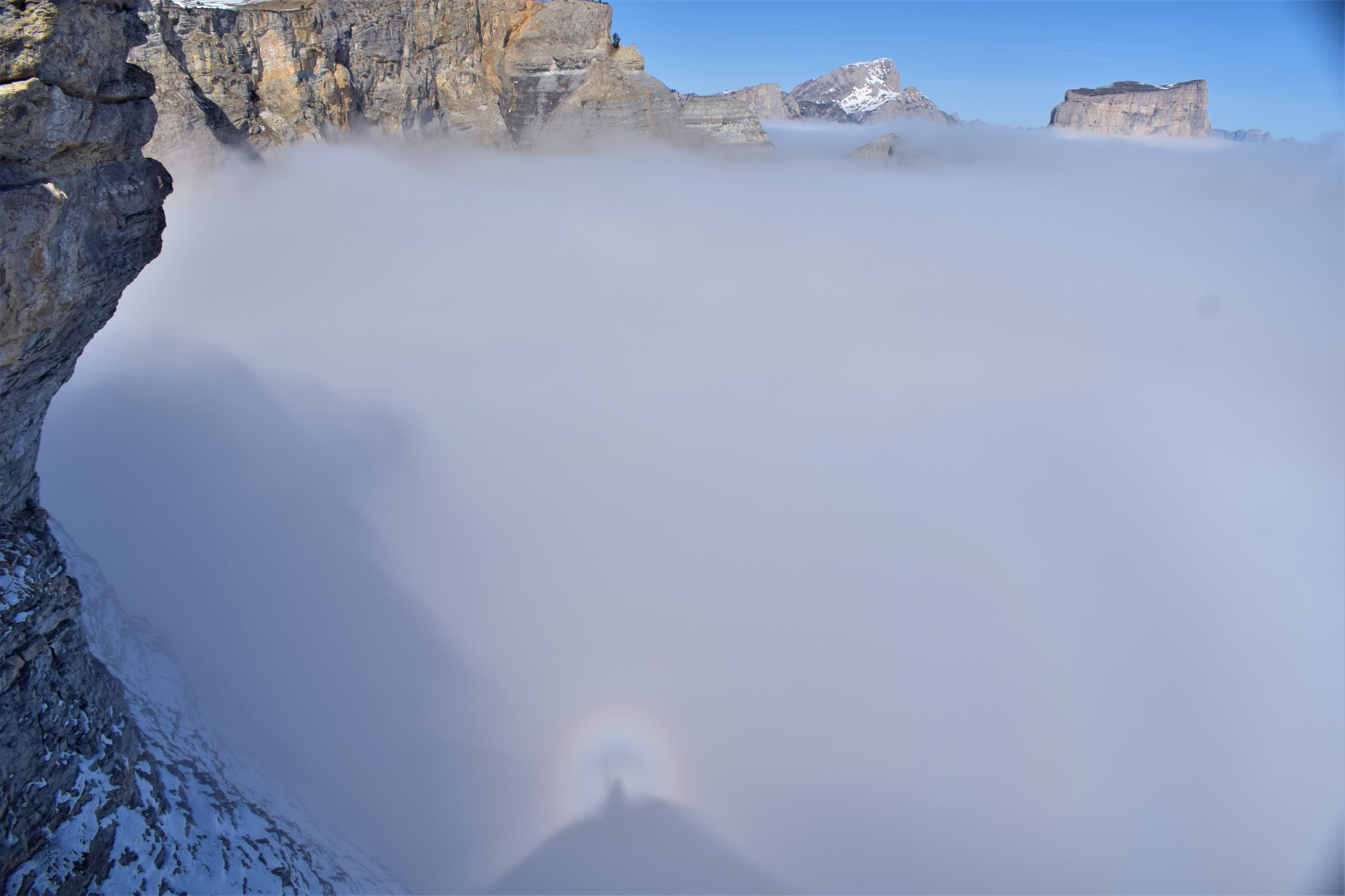 Spectre de Brocken et Mont Aiguille