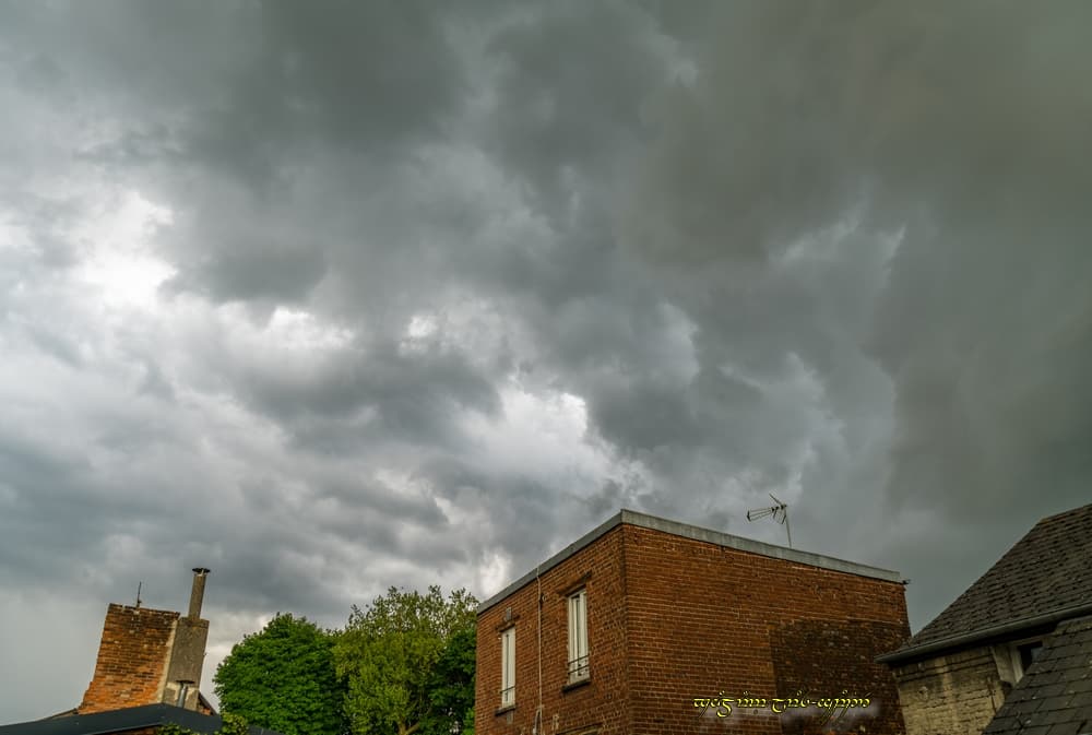 L'orage arrive...