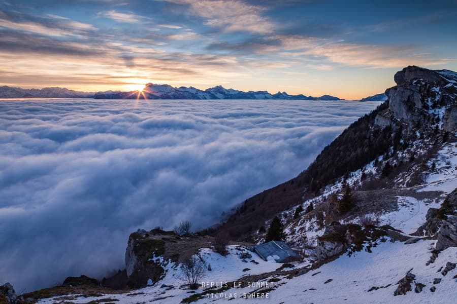 Image d'illustration pour Mers de nuages - la beauté secrète de l'hiver