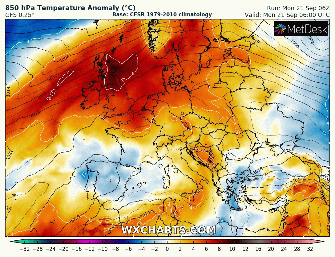 Image d'illustration pour Arrivée brutale de l'automne en fin de semaine