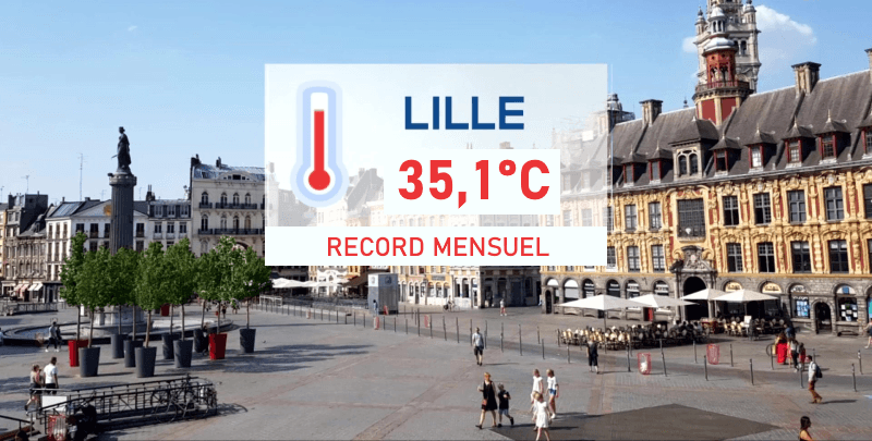 Image d'illustration pour Des records de chaleur par dizaines et des prévisions encore chaudes