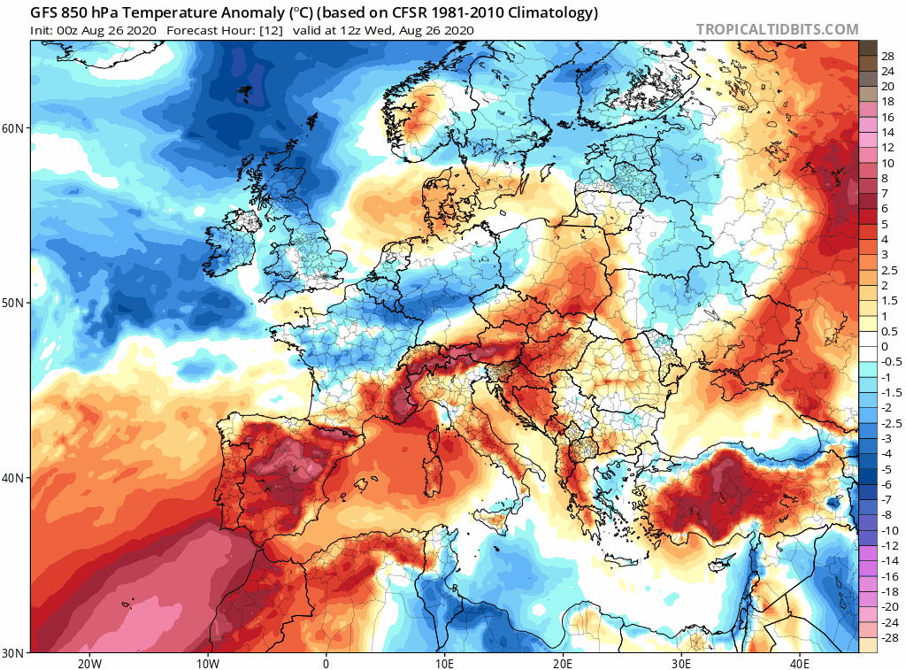 Image d'illustration pour Instabilité et fraîcheur automnale en France pour la fin août