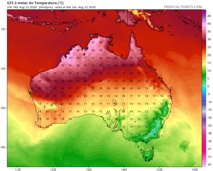 Image d'illustration pour L'actualité météo dans le monde en cette fin août 2020