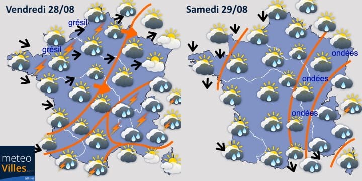 Image d'illustration pour Instabilité et fraîcheur automnale en France pour la fin août