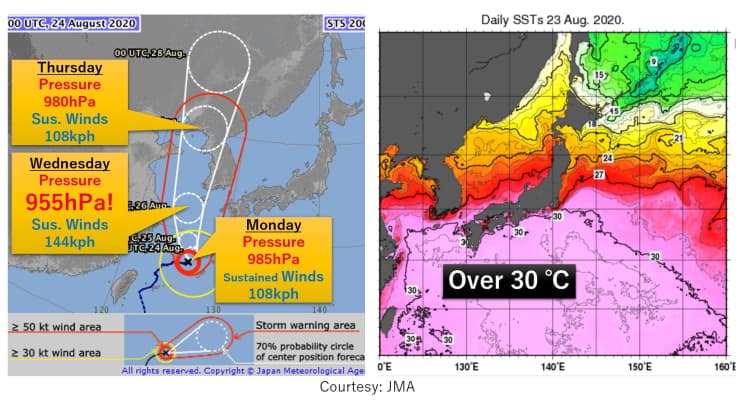 Image d'illustration pour L'actualité météo dans le monde en cette fin août 2020