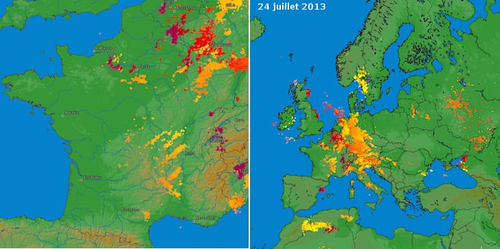 Image d'illustration pour Orages : un répit provisoire 