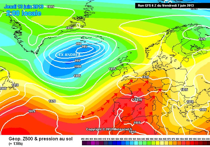 Image d'illustration pour Tempête Andrea - Floride - Etats Unis - Canada