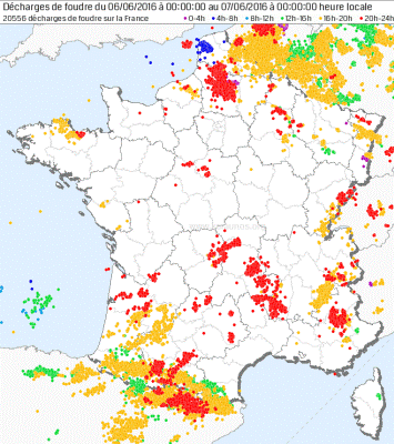 Image d'illustration pour Les violents orages tournent au drame