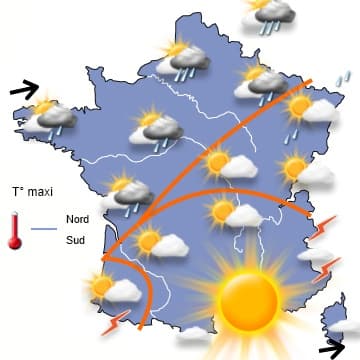 Retour en force des averses et des orages pour ce week-end