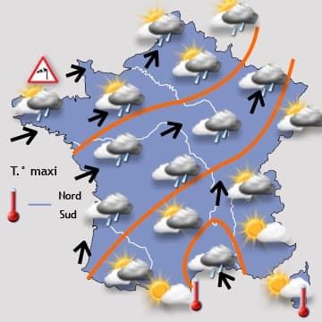 Encore beaucoup de pluie et des températures élevées dans le Sud-est