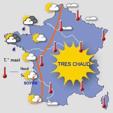 Fin de semaine de nouveau très chaude !