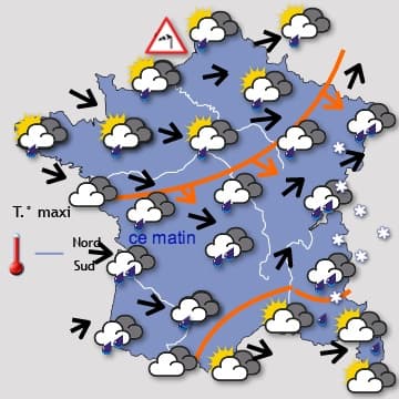 Une tempête pour lundi matin ? 