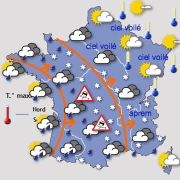 Un froid plus sec mais assez résistant... 
