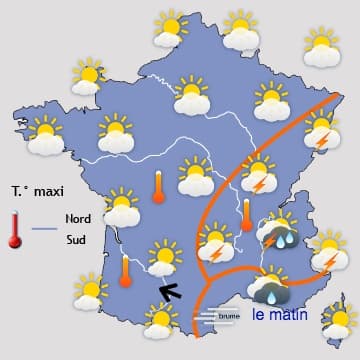 Chaud jusqu'à la fin du mois 