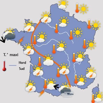 Radical changement de temps en vue !! 