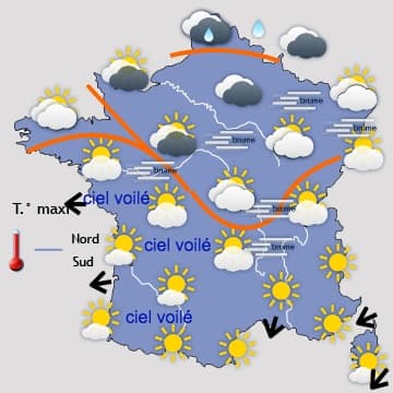 Un anticyclone décidément très présent ! 