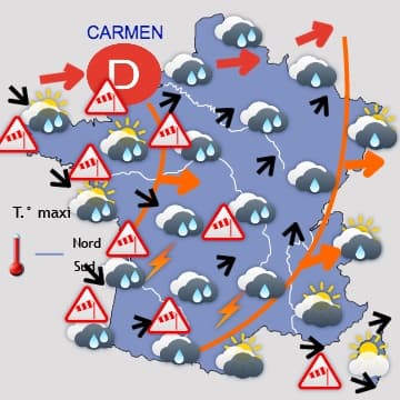 Un début d'année très pluvieux et agité !! 