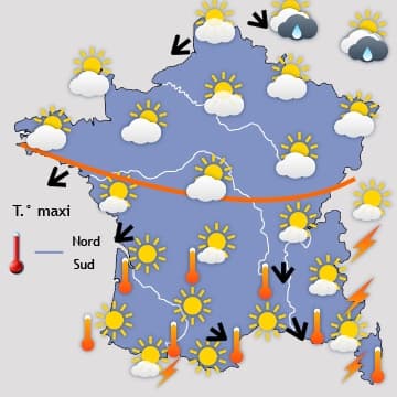 Retour de la chaleur généralisée en fin de semaine