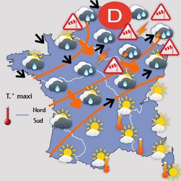 Retour en force de l'anticyclone et du soleil ! 