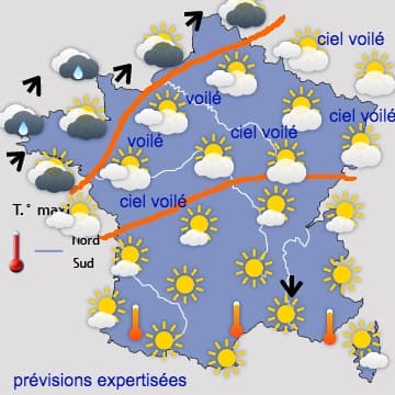 Week-end très contrasté, puis fin de semaine prochaine estivale 